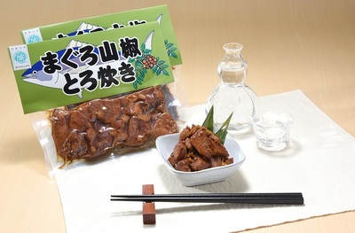 【送料無料】まぐろ山椒とろ炊き 5個セット【プレミア和歌山選定商品】の写真