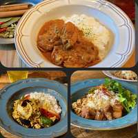 【送料無料】スパイスチキンカレーの素×2セット、キーマカレーの素×1セット、ルーロー飯の素×1セットの写真