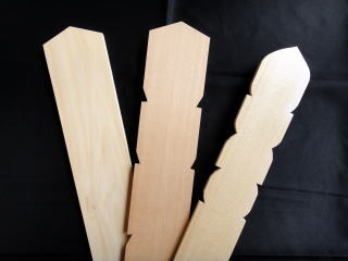 【50枚セット】卒塔婆(塔婆) 4尺(長さ1200mm、幅75mm、厚さ9mm) | 卒塔婆 | わかば園・えん